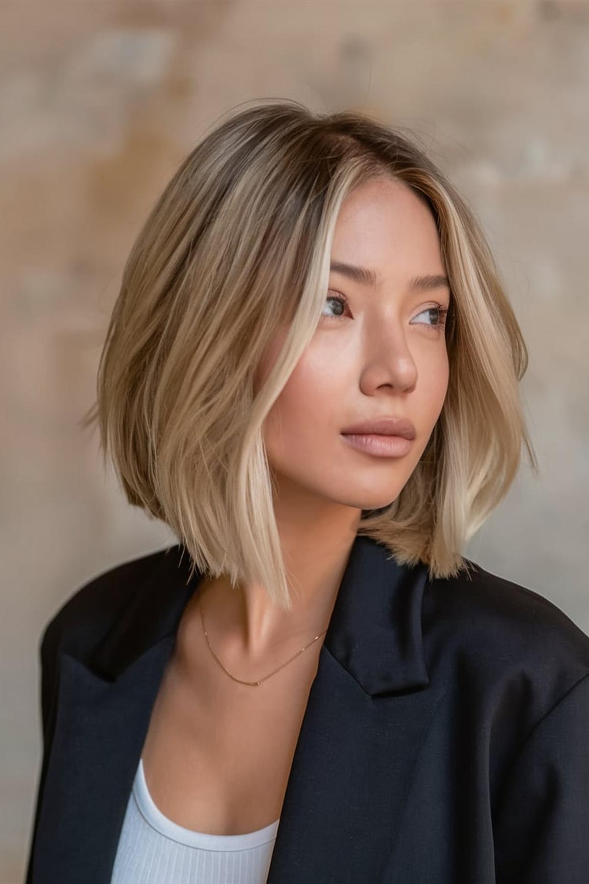 22 medium-length blonde hairstyles for a hair glow-up