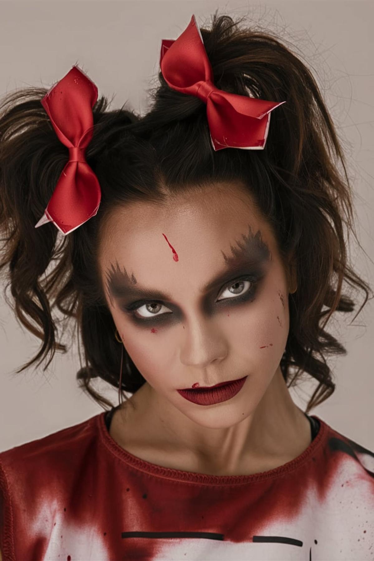 20 Spooky-Cute Hairstyles with DIY Halloween Decor Ideas